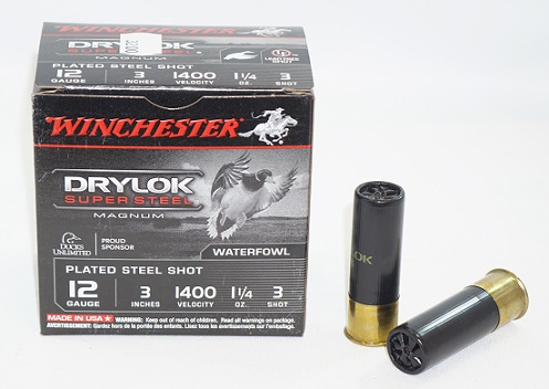 Winchester Super Steel Drylok 12/76 nro:3 3,6mm 25kpl/rs                                                      