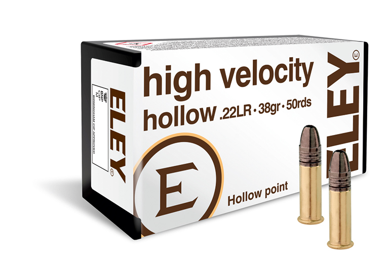 Eley High velocity .22 Lr 2,59g HP 381 m/s 50 kpl/rs