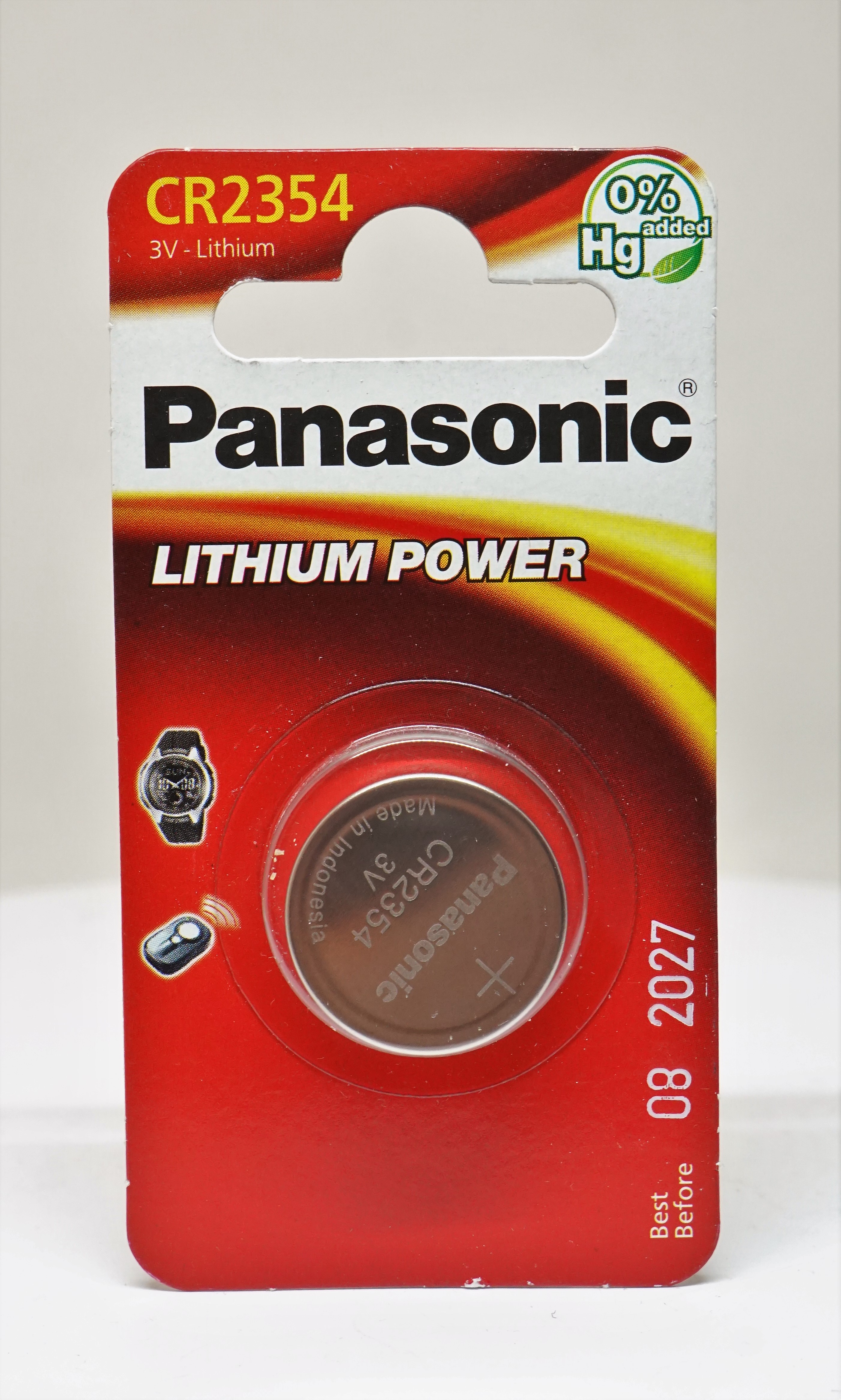 Panasonic CR2354 3V lithium  "nappiparisto" 