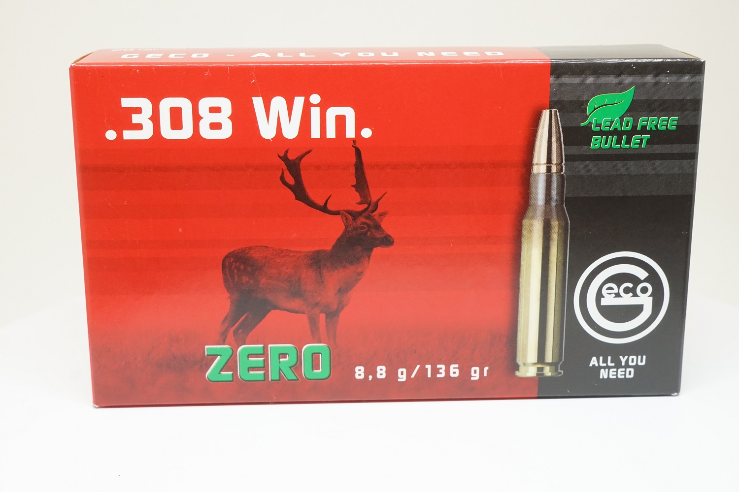 Geco .308 Win Zero 8,8g patruuna