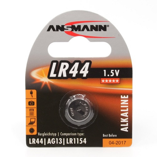 Ansmann LR44 (alkali) 1,5V