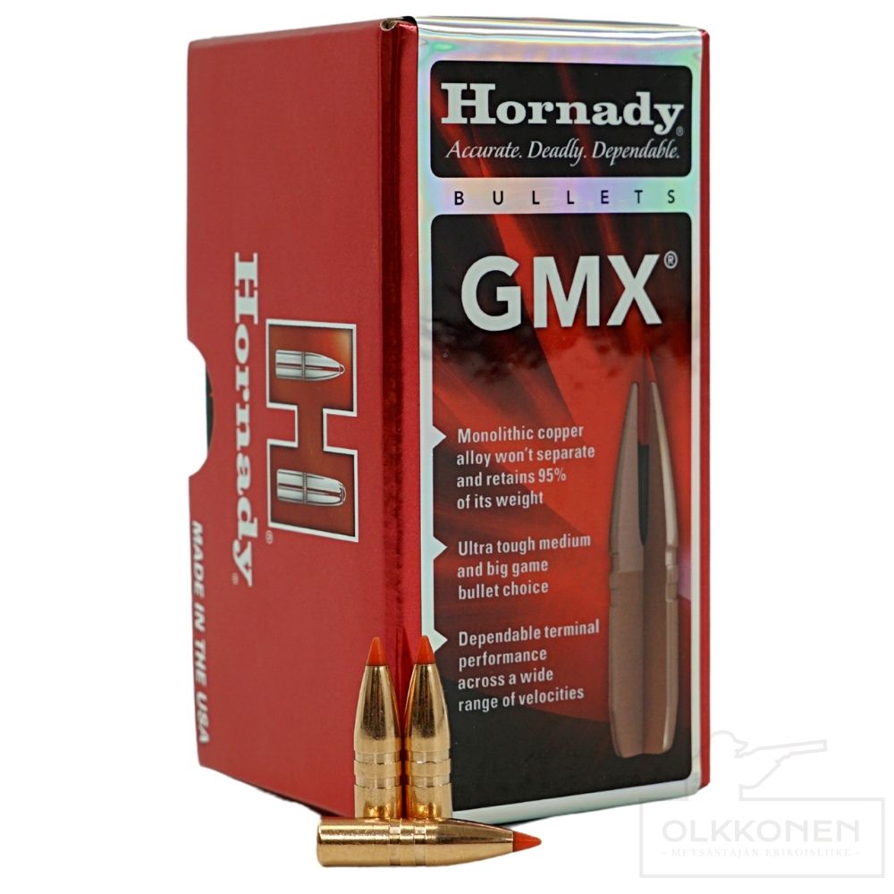 Hornady 6 mm GMX 5,2 g lyijyvapaa luoti