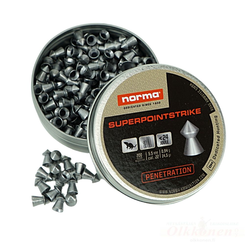 Norma Superpoint Strike 5,5mm 0,94g