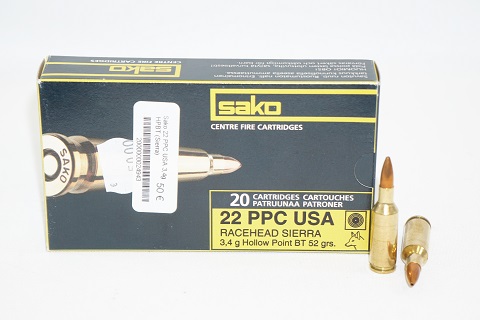 Sako 22 PPC USA 3,4g HPBT (Sierra)                                                                            