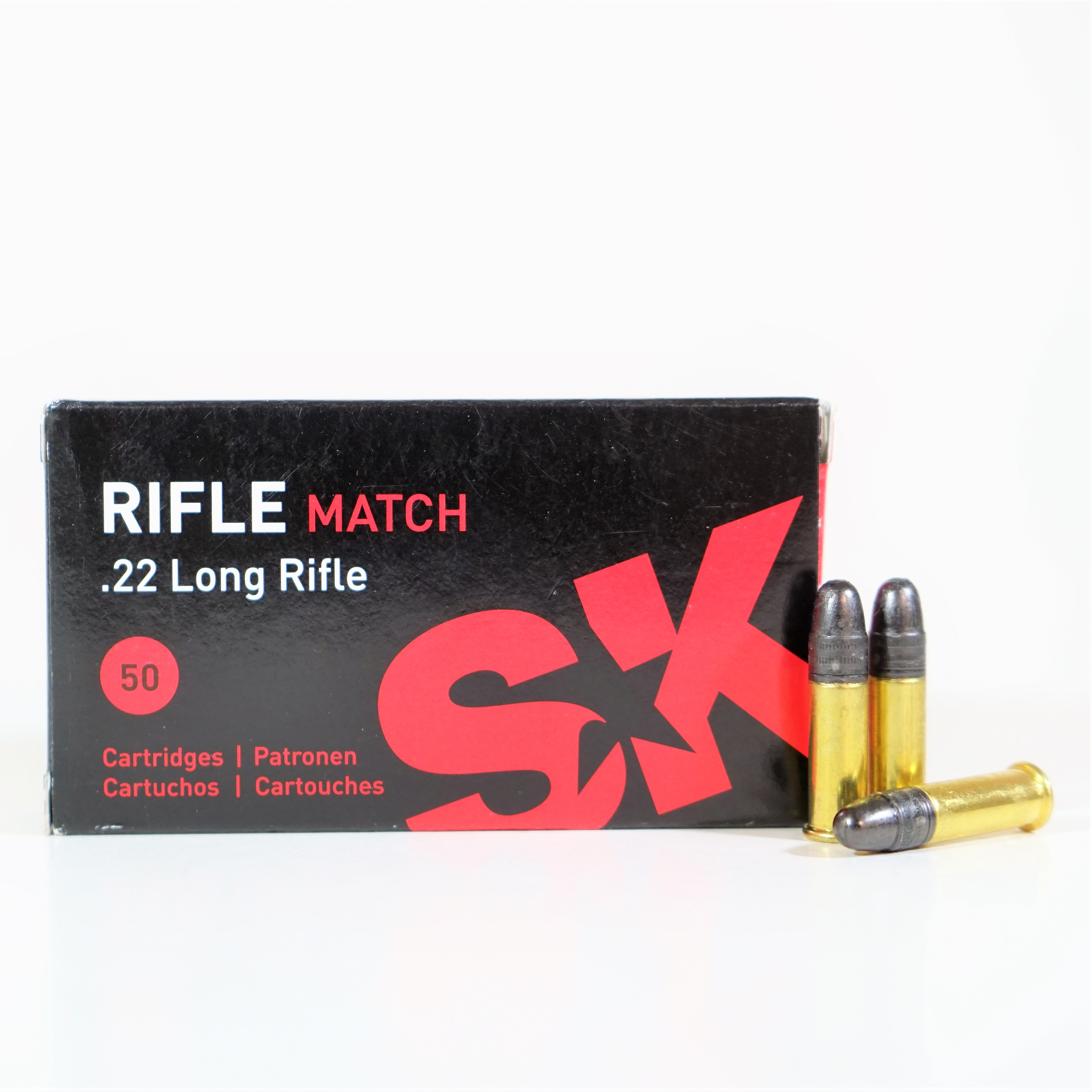 SK Rifle Match .22 lr 327 m/s 50kpl/rs