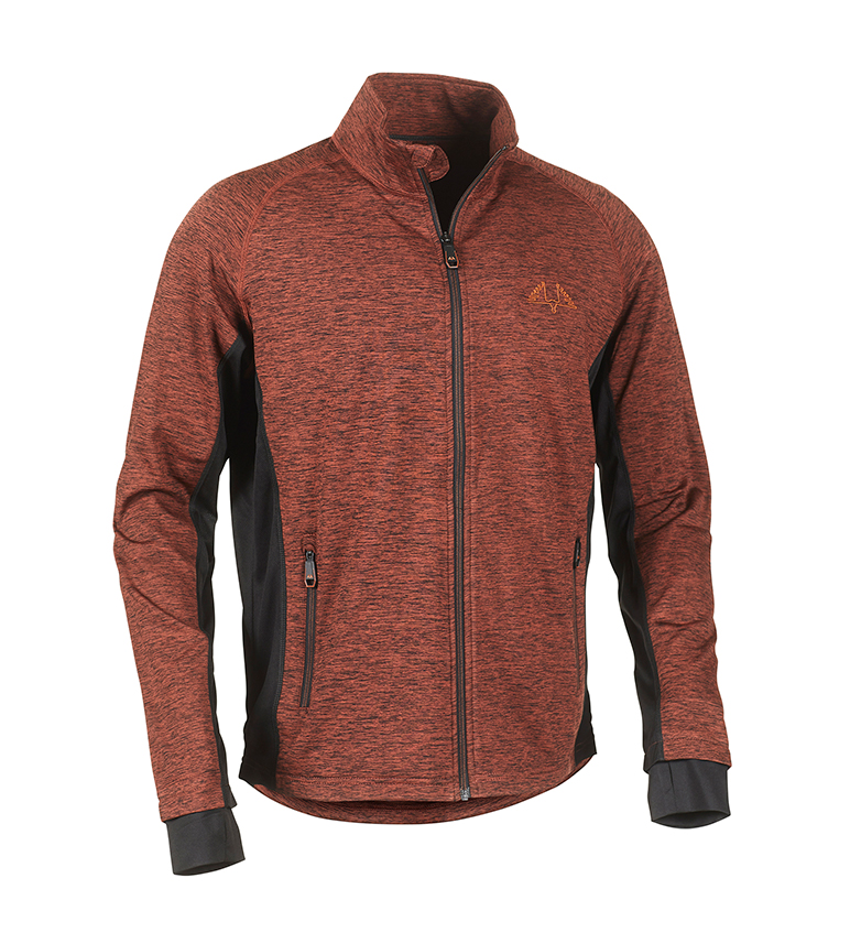 Swedteam Lynx Full-Zip fleecepusero Oranssi