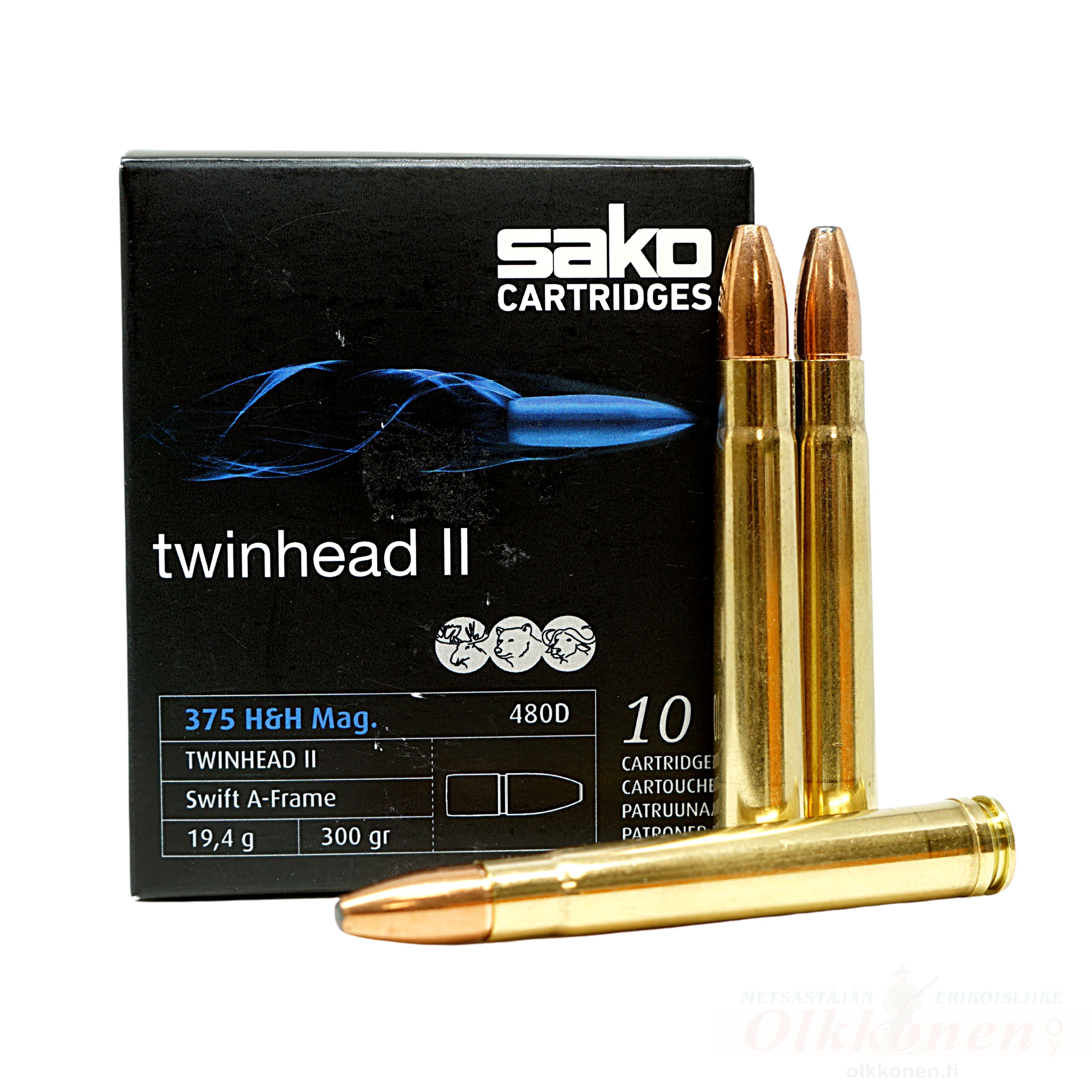 Sako .375 H&H Mag Twinhead II 19,4g 