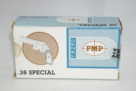 PMP .38 Special patruuna 10,24g SP                                                                            