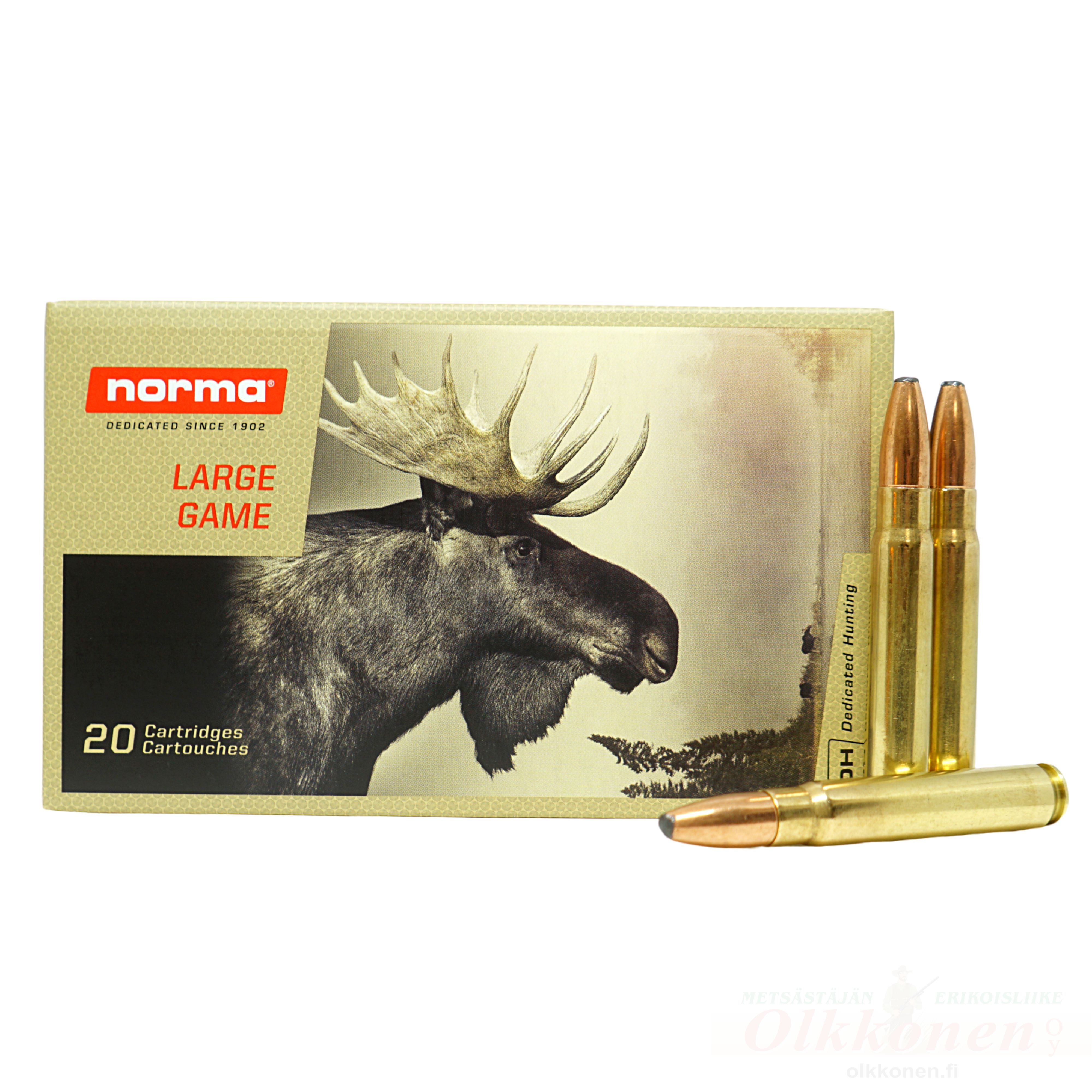 Norma 9,3x62 Oryx 18,5 g SP 20 kpl / rs                                                                       
