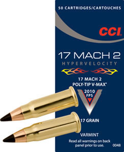 CCI .17 Mach2 V-max 17gr 50pkl/rs