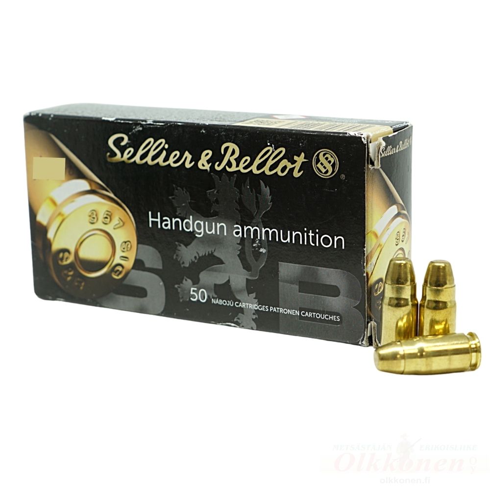Sellier & Bellot .357 Sig 9,0g FMJ                                                                            
