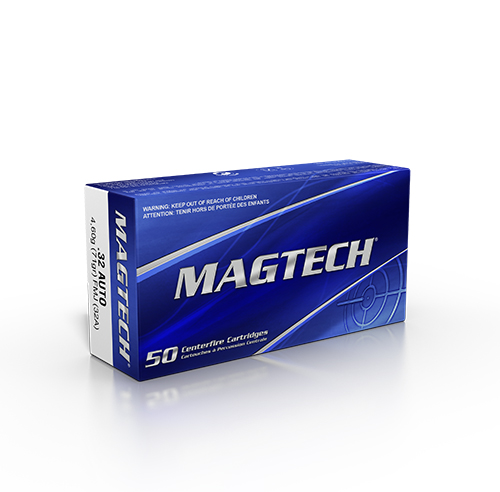 Magtech .32 Auto 4,6g FMJ 50 kpl/rs