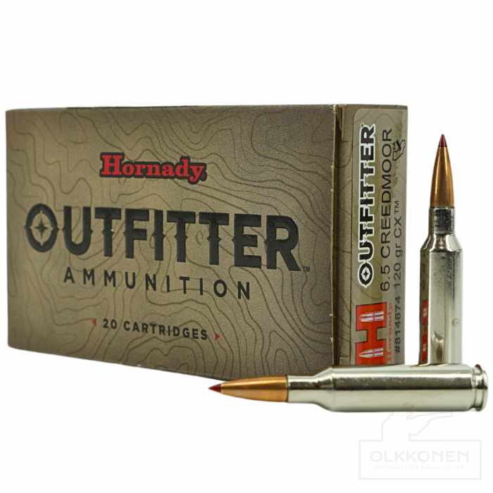 Hornady 6,5 Creedmoor CX Outfitter 7,8g 20 kpl/rs