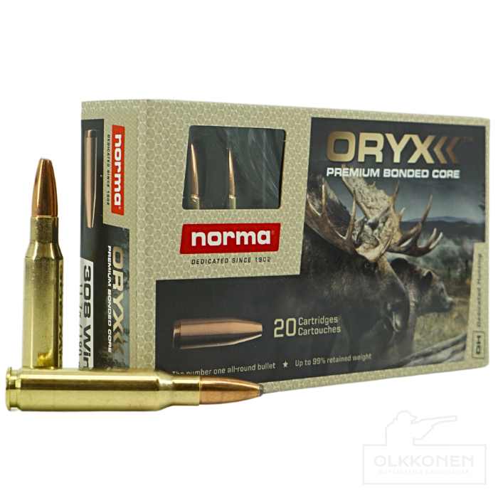 Norma .308 Win  Oryx 11,7g SP 20 kpl / rs