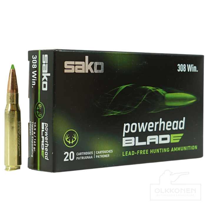 Sako .308 Win Powerhead Blade 10,5 g 20kpl/rs