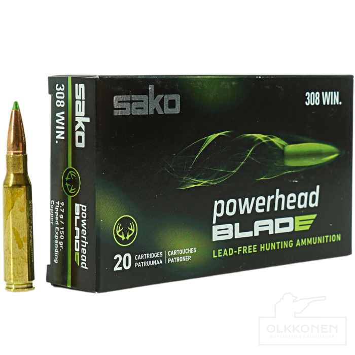 Sako .308 Win Powerhead Blade 9,7g / 150gr 20 kpl/rs