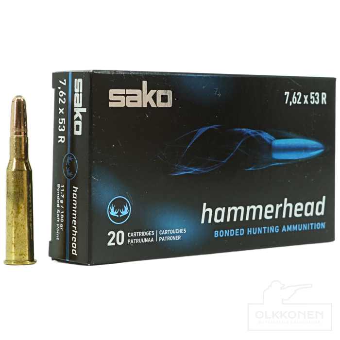 Sako 7,62x53R 11,7g Hammerhead  256A 20kpl/rs