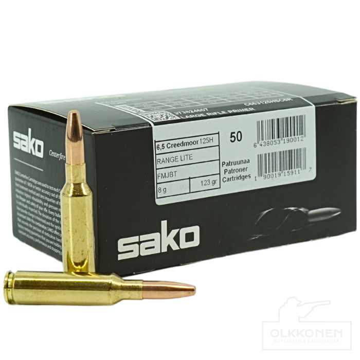 Sako Range Lite 6,5 Creedmoor 8g 50kpl/rs