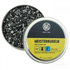 RWS Meisterkugeln 4,49 mm 0,45g ilmapistooli luoti 500kpl/rs