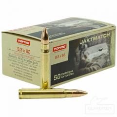 Norma 9,3x62 Jaktmatch 15 g FMJ 50kpl/rs