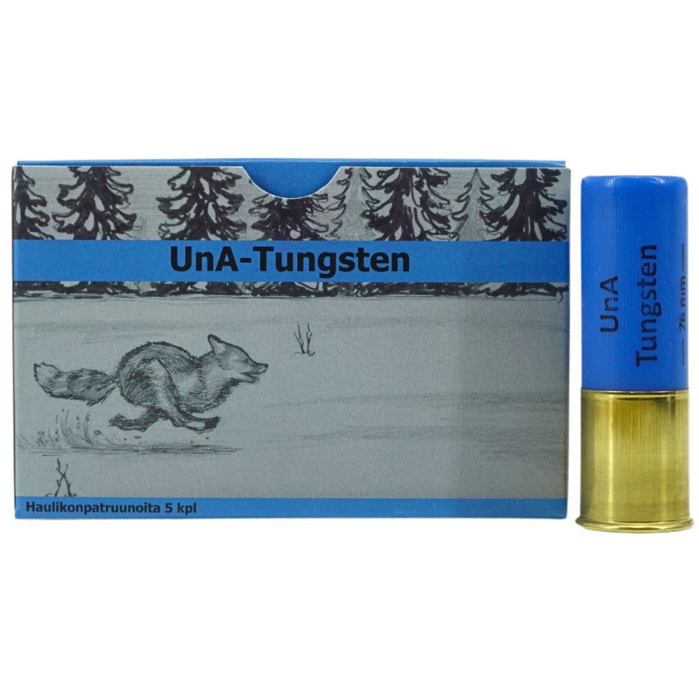 UnA-Tungsten patruuna 12/76 40g haulikoko 2,75mm 5kpl/rs